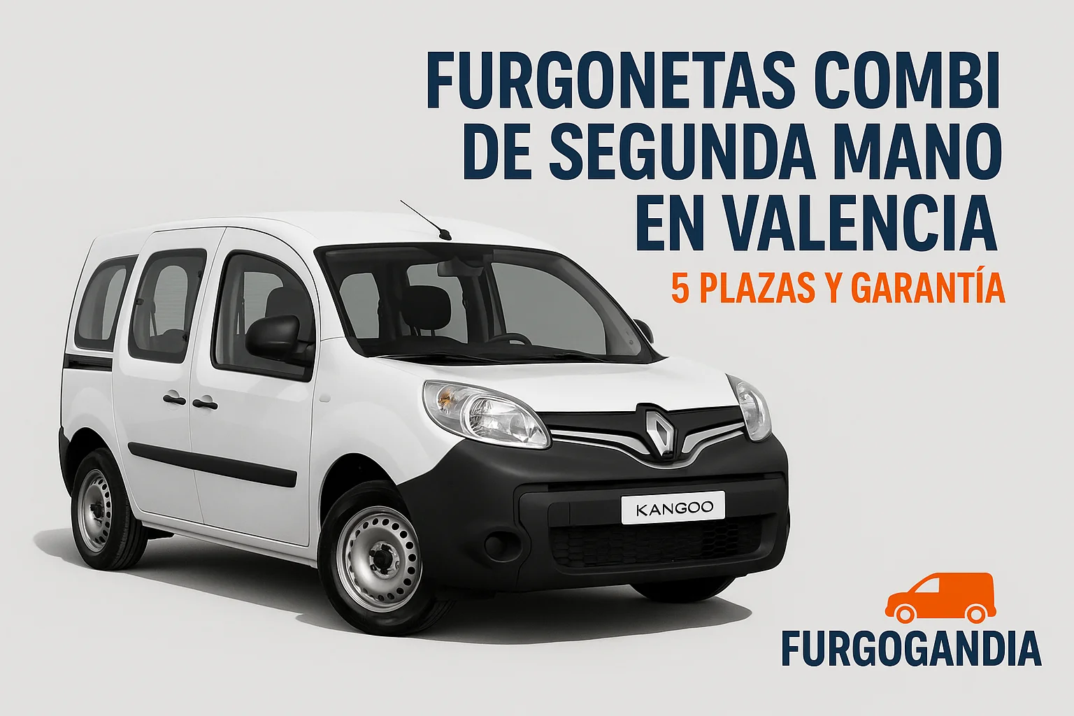 Furgoneta Combi de segunda mano con 5 plazas revisada y garantizada por Furgogandia en Valencia