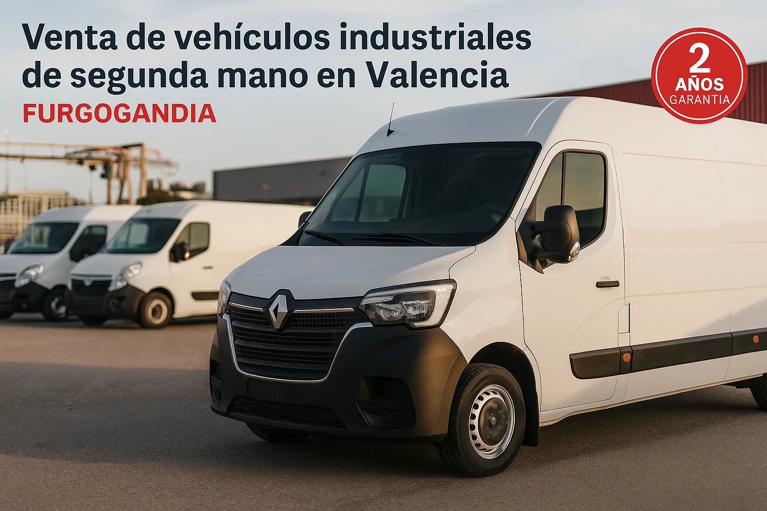 Vehículos industriales de segunda mano en Valencia revisados y garantizados por Furgogandia