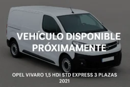 Opel Vivaro 1.5 HDi STD Express 3 plazas 2021 disponible próximamente en Furgogandia